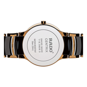 Rado Centrix Black Dial Unisex 38mm