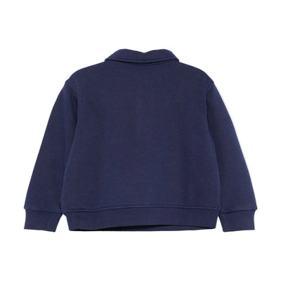 Ralph Lauren Boys Navy Half-Zip Sweatshirt