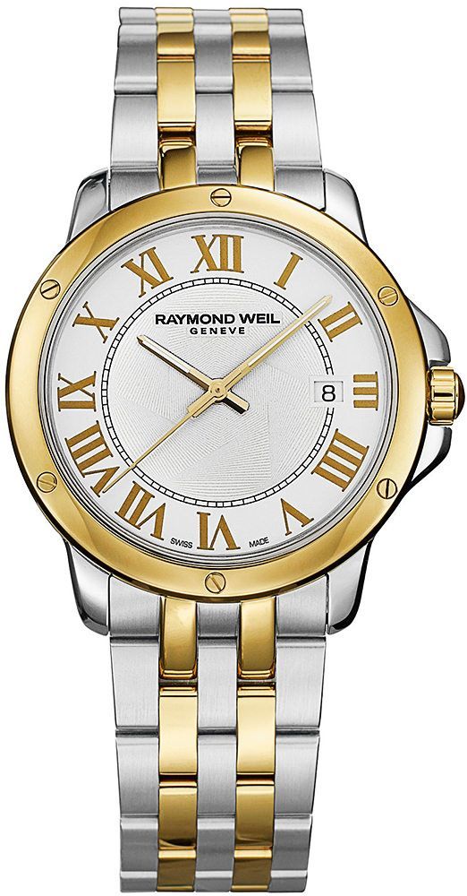Tango White Dial & Gold