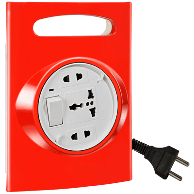 Rectangular Reel 8 Meter Electric Extension Board