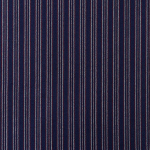 Reda Bravon Navy Blue Stripe Wool Pants