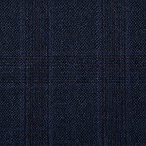 Reda Elian Blue Checks Wool Suit
