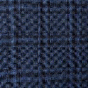 Reda Erlon Royal Blue Checks Wool Suit