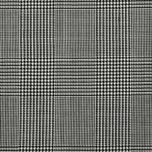 Reda Fivaro Black Checks Wool Jacket