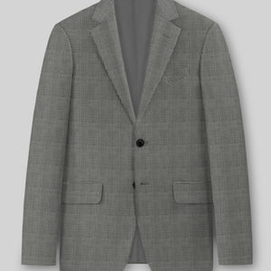Reda Fivaro Black Checks Wool Suit