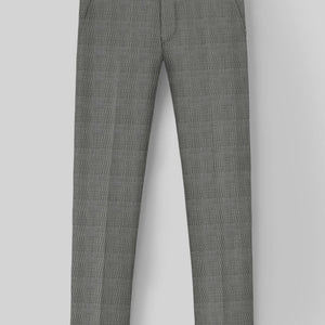 Reda Fivaro Black Checks Wool Suit