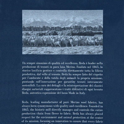 Reda Tibaro Brown Stripe Wool Jacket