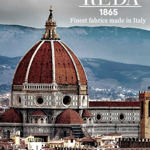 Reda Tibaro Brown Stripe Wool Jacket