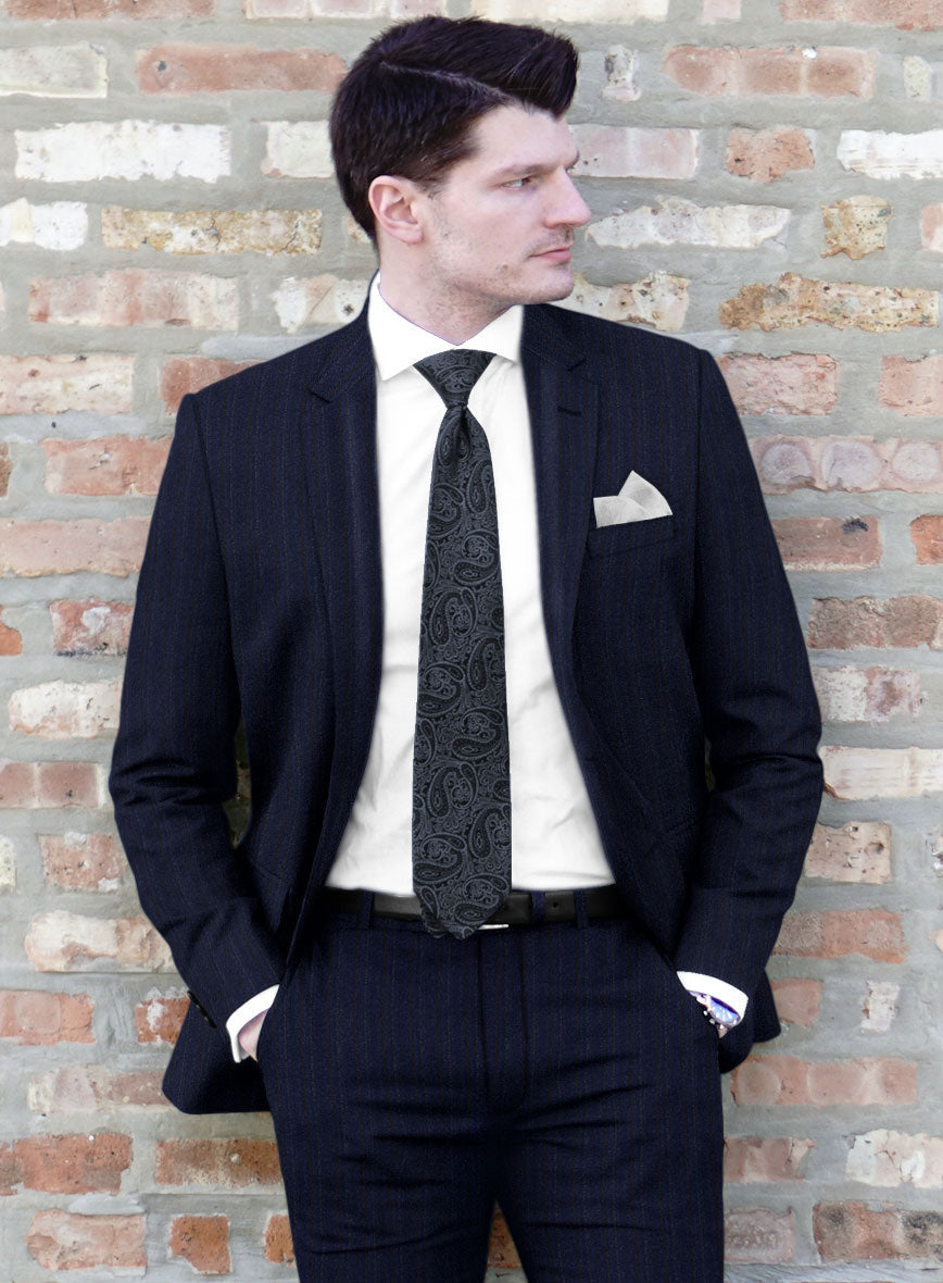 Reda Liora Blue Stripe Wool Jacket