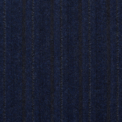 Reda Liora Blue Stripe Wool Jacket