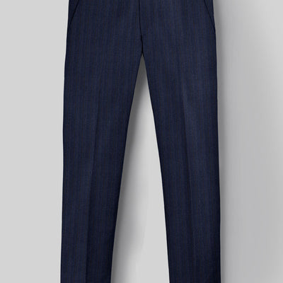 Reda Liora Blue Stripe Wool Suit