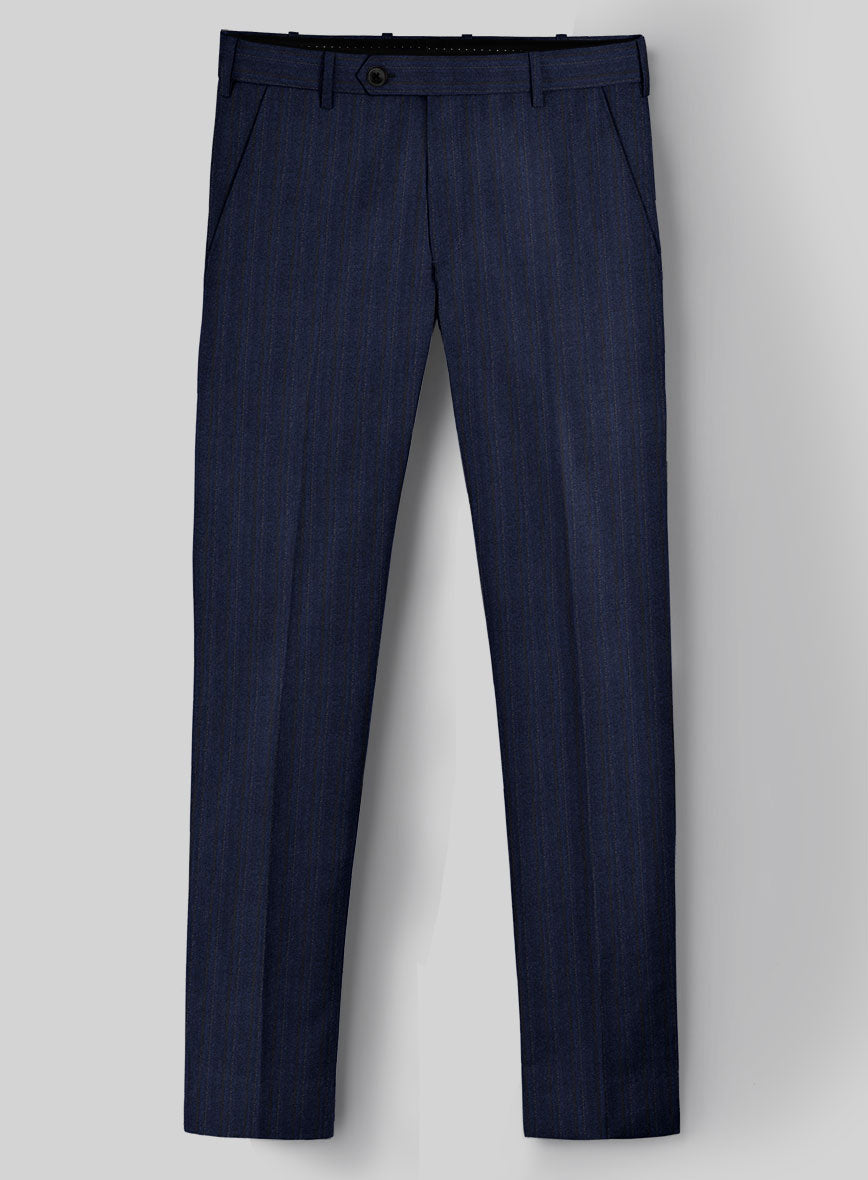 Reda Liora Blue Stripe Wool Suit