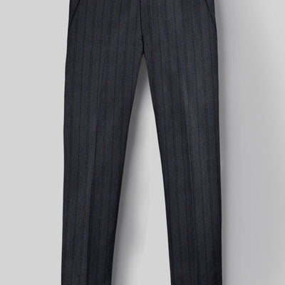 Reda Liora Charcoal Stripe Wool Suit