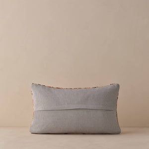 Vintage Lumbar Pillow No. 327, 12" x 20"