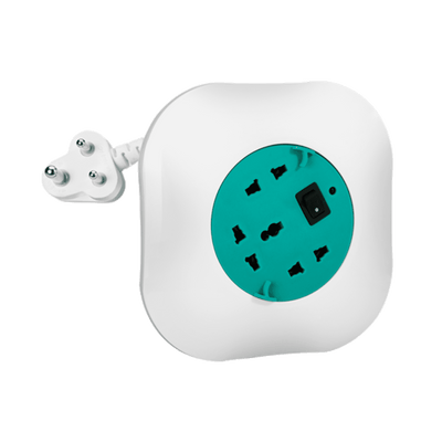 Reel 3 Pin Power Cord Extension Board