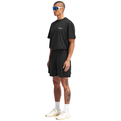 Represent 247 Black Shorts