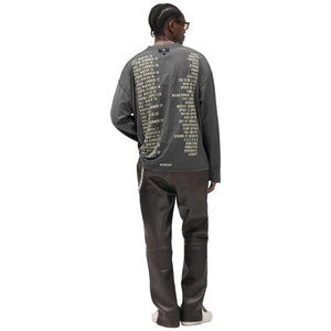 Represent Legacy Tour Reversible L/S Grey T Shirt