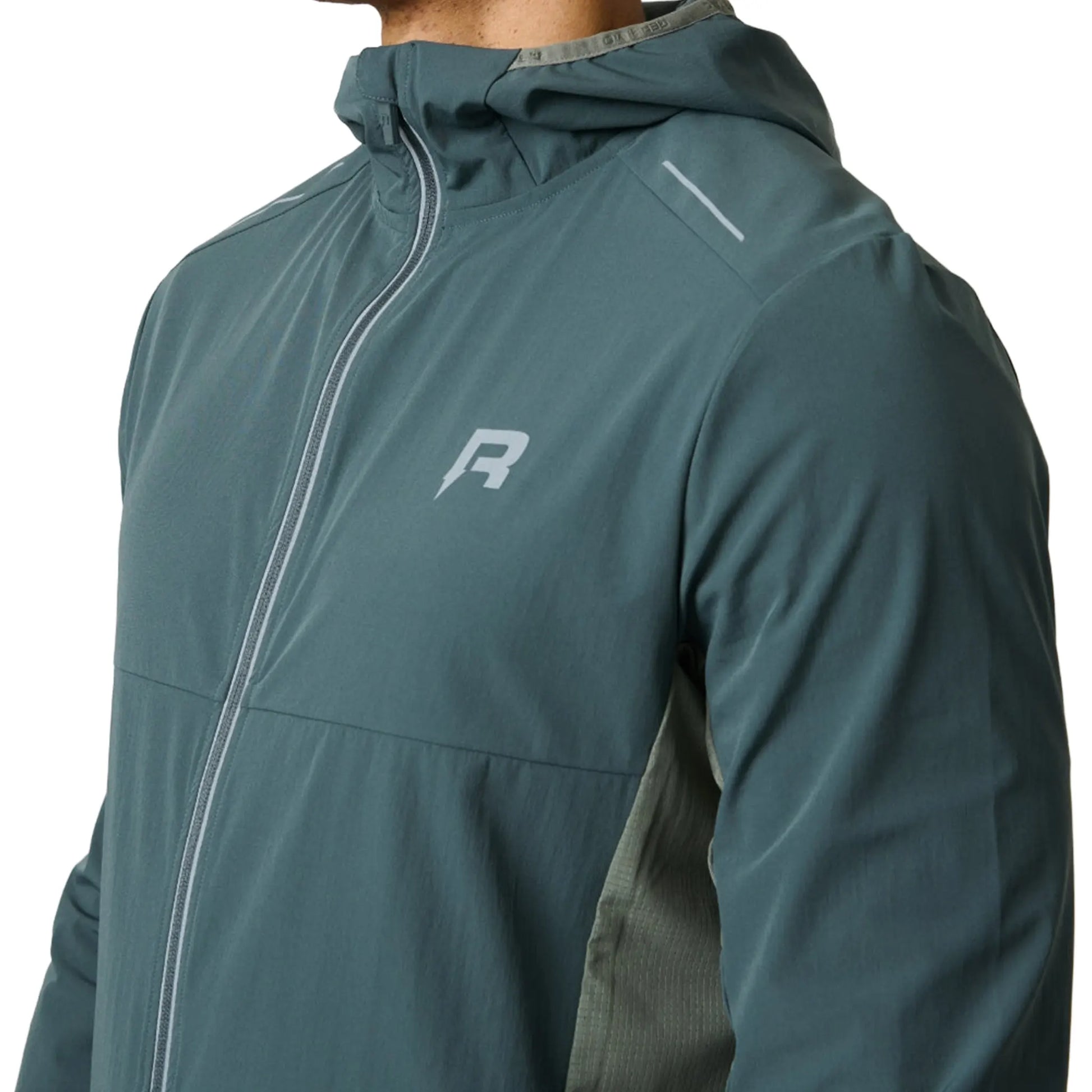 Reprimo Clima Shell Dark Moss Khaki Windbreaker
