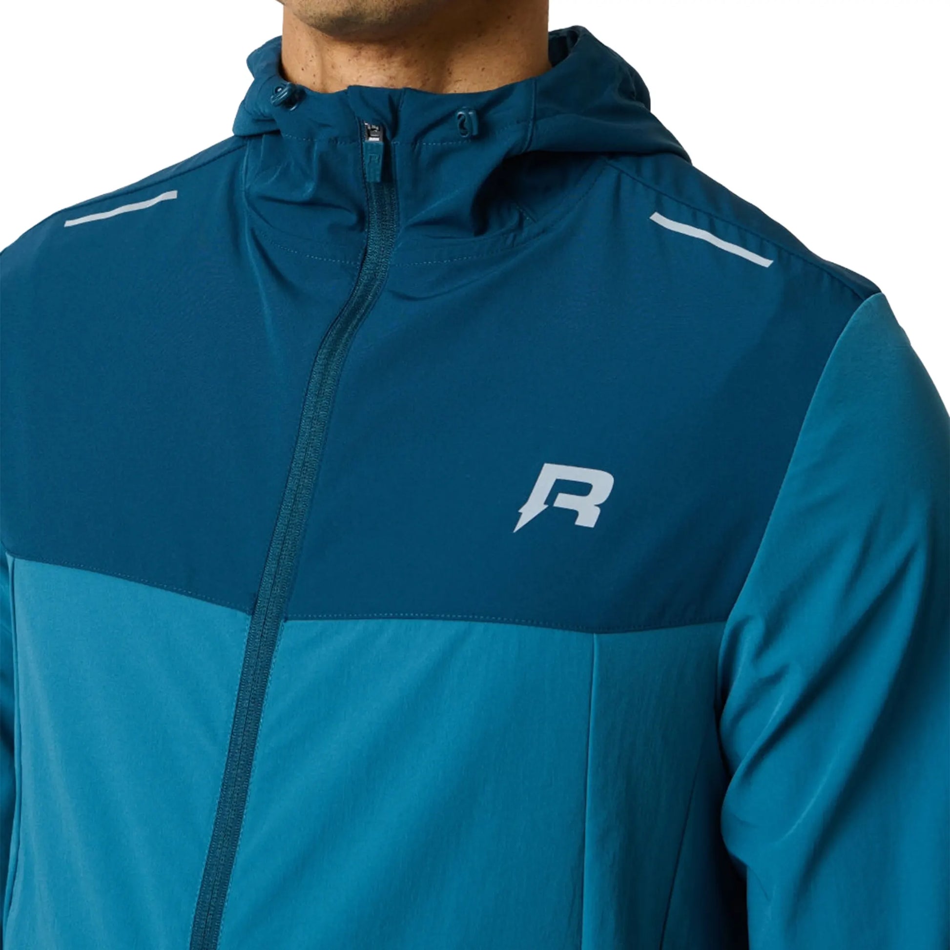 Reprimo Flight Lake Blue Teal Windbreaker