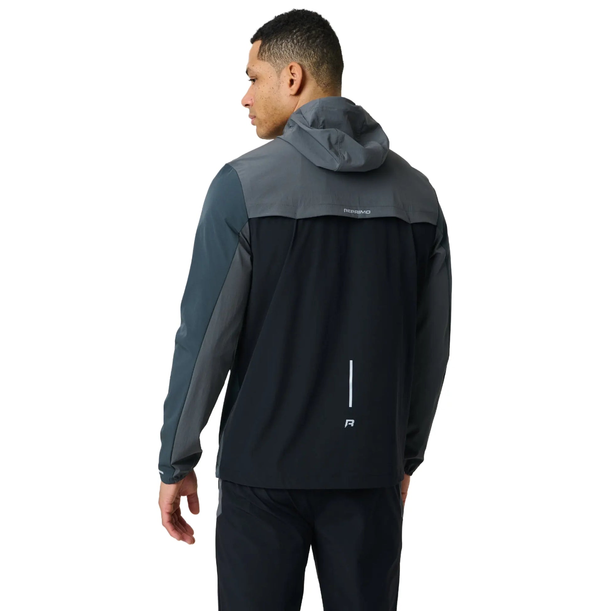 Reprimo Flight Slate Obsidian Windbreaker