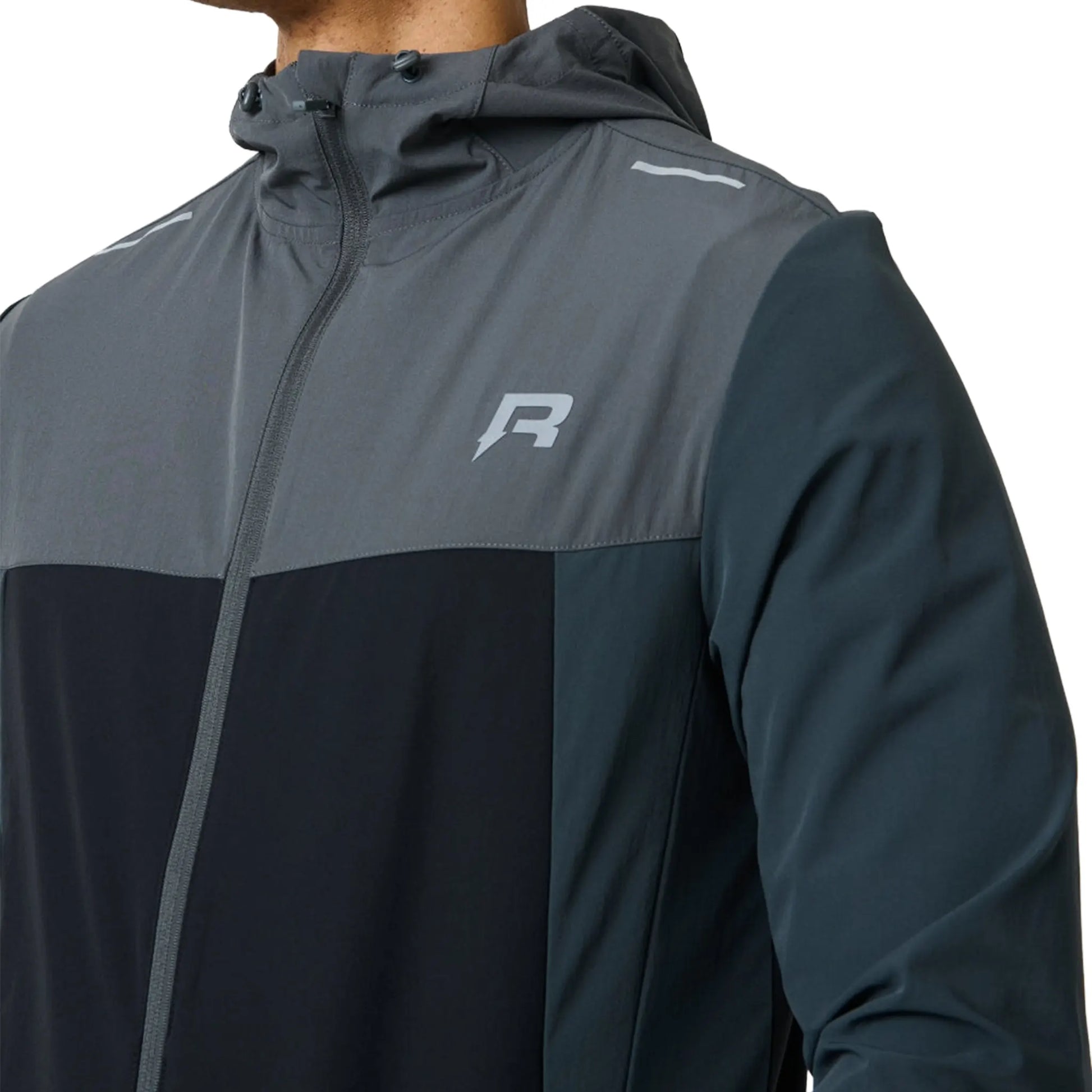 Reprimo Flight Slate Obsidian Windbreaker