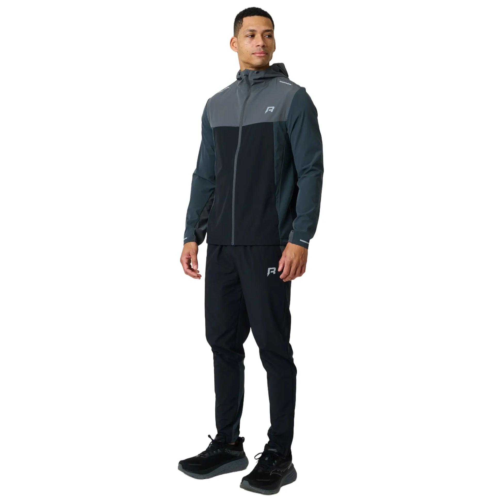 Reprimo Flight Slate Obsidian Windbreaker