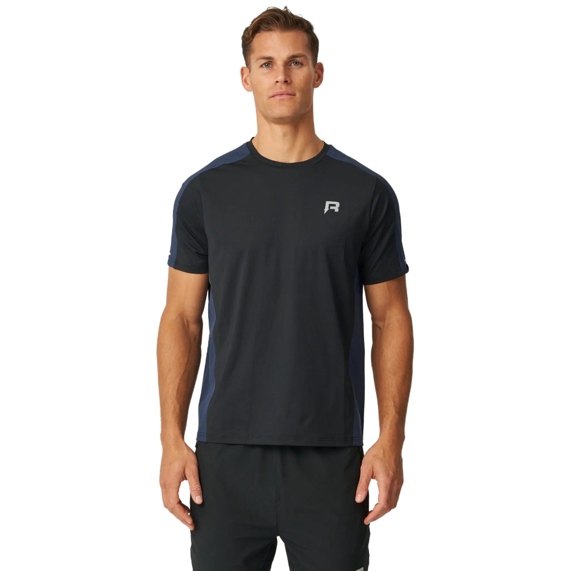 Reprimo Nova Black Navy T Shirt