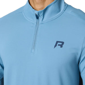 Reprimo Vortex Ink Dusky Blue L/S 1/4 Zip
