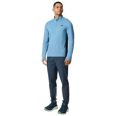 Reprimo Vortex Ink Dusky Blue L/S 1/4 Zip