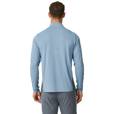 Reprimo Vortex Turbulence Dusky Blue L/S 1/4 Zip