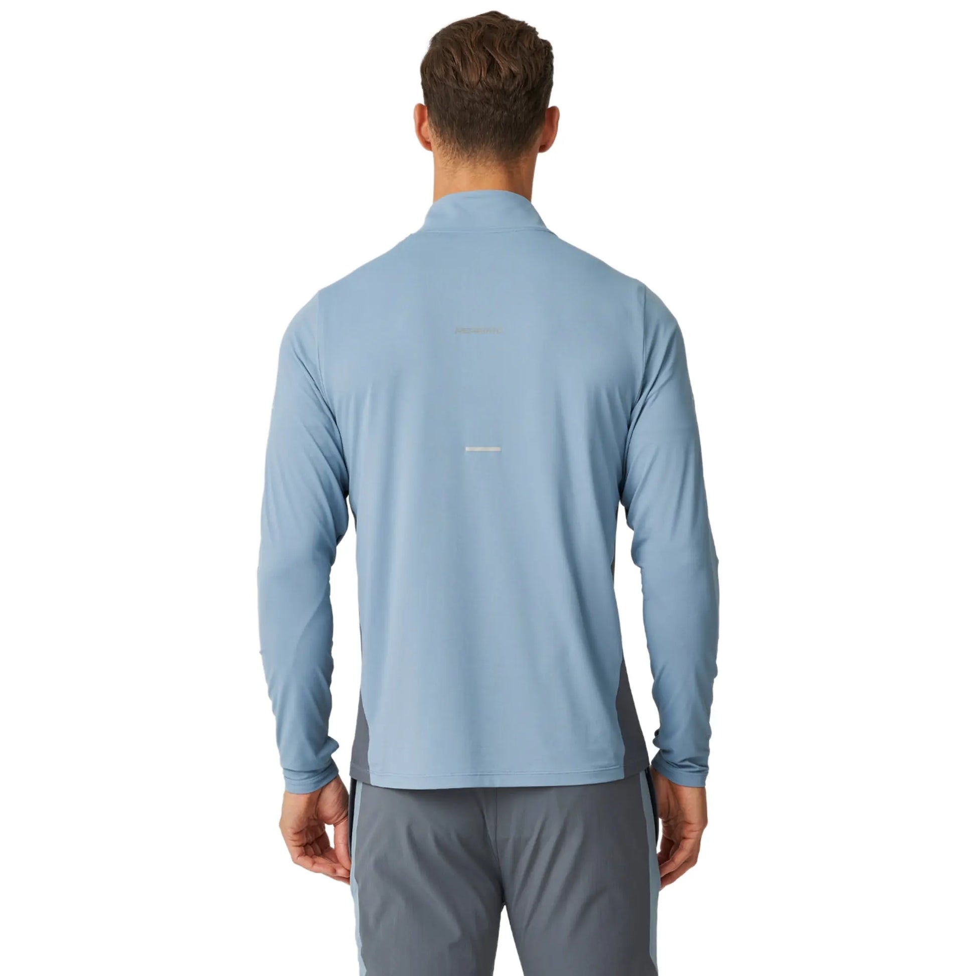 Reprimo Vortex Turbulence Dusky Blue L/S 1/4 Zip