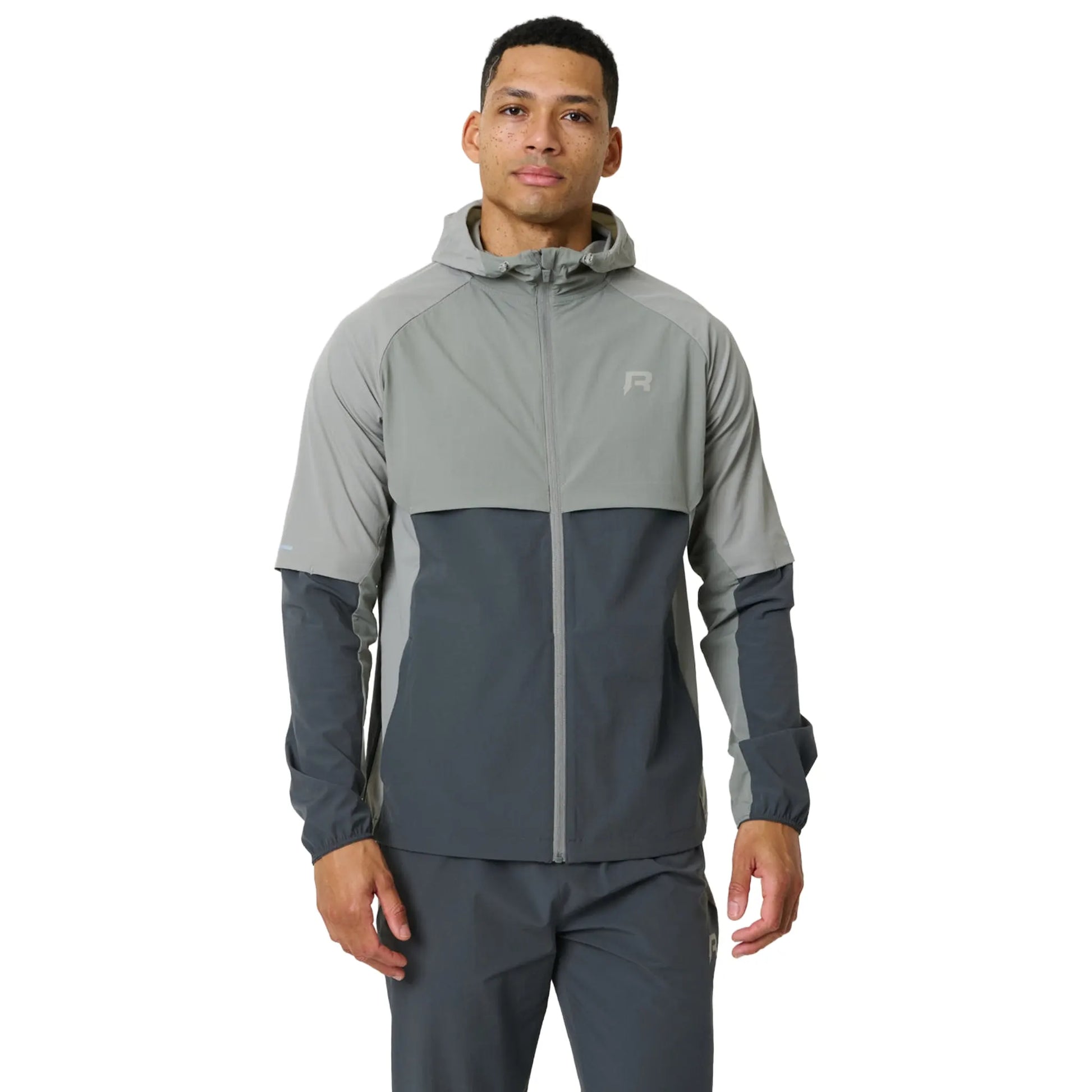 Reprimo Vortex Slate Faded Dune Windbreaker