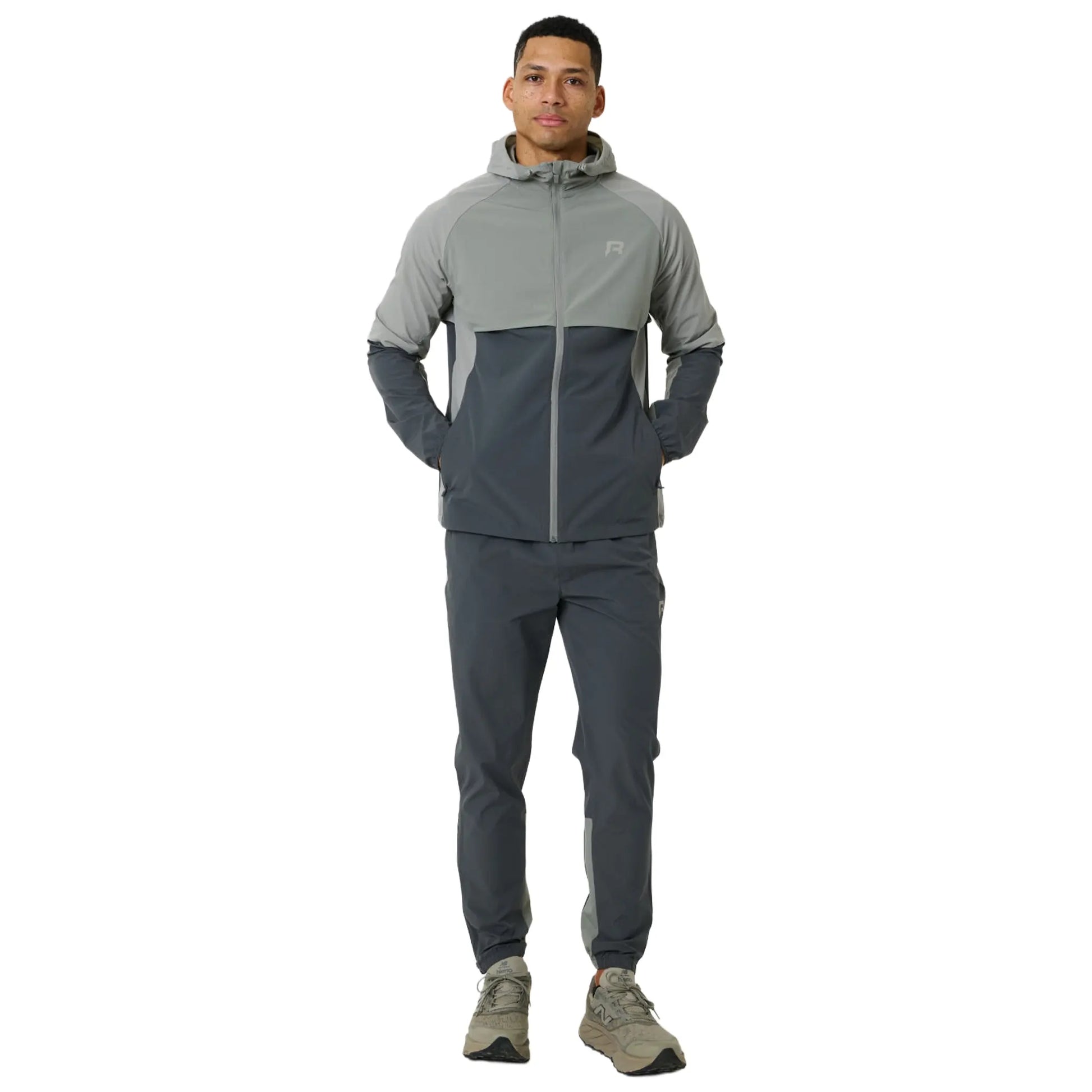 Reprimo Vortex Slate Faded Dune Windbreaker