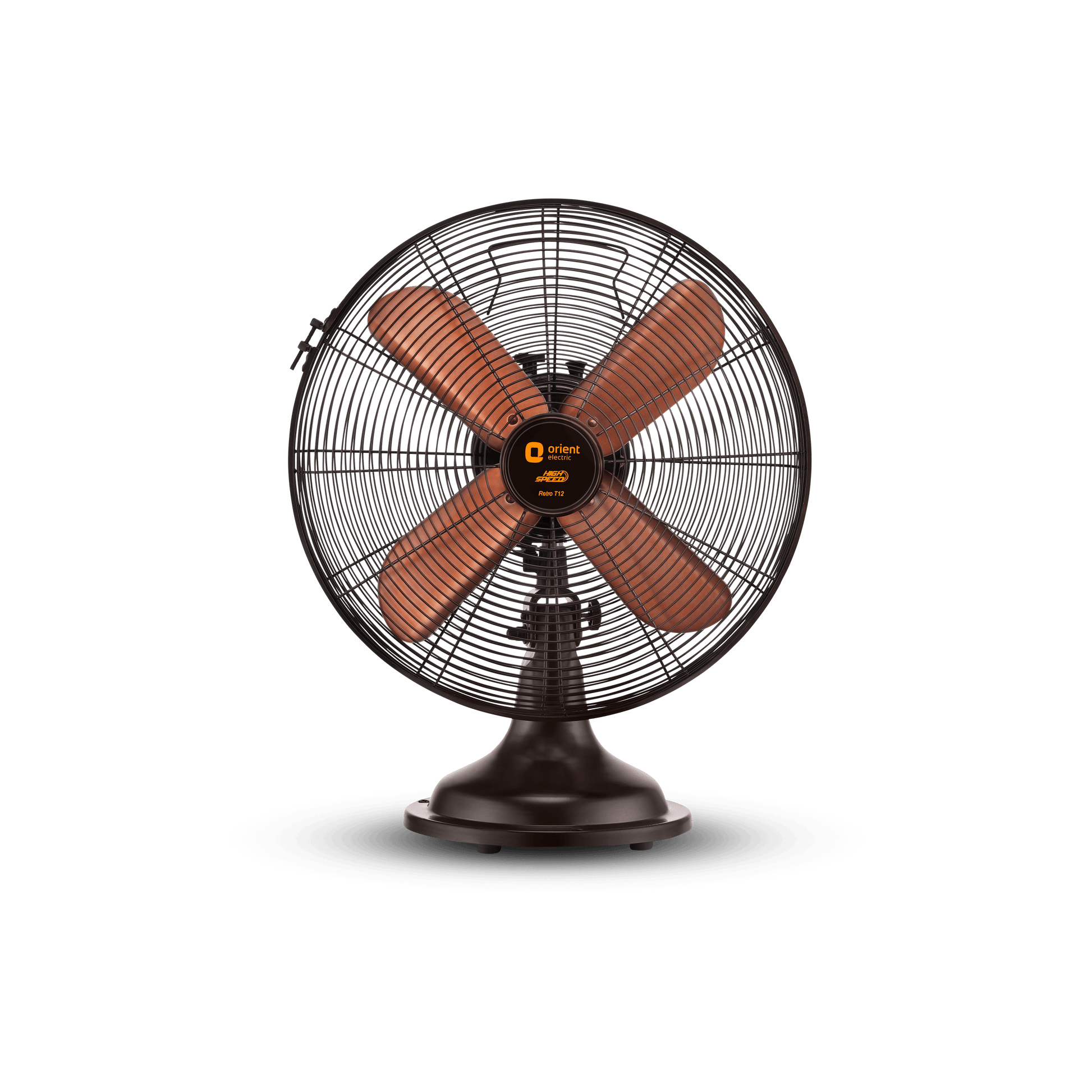 Retro T12 300mm High-Speed Table Fan (Rubbed Bronze)