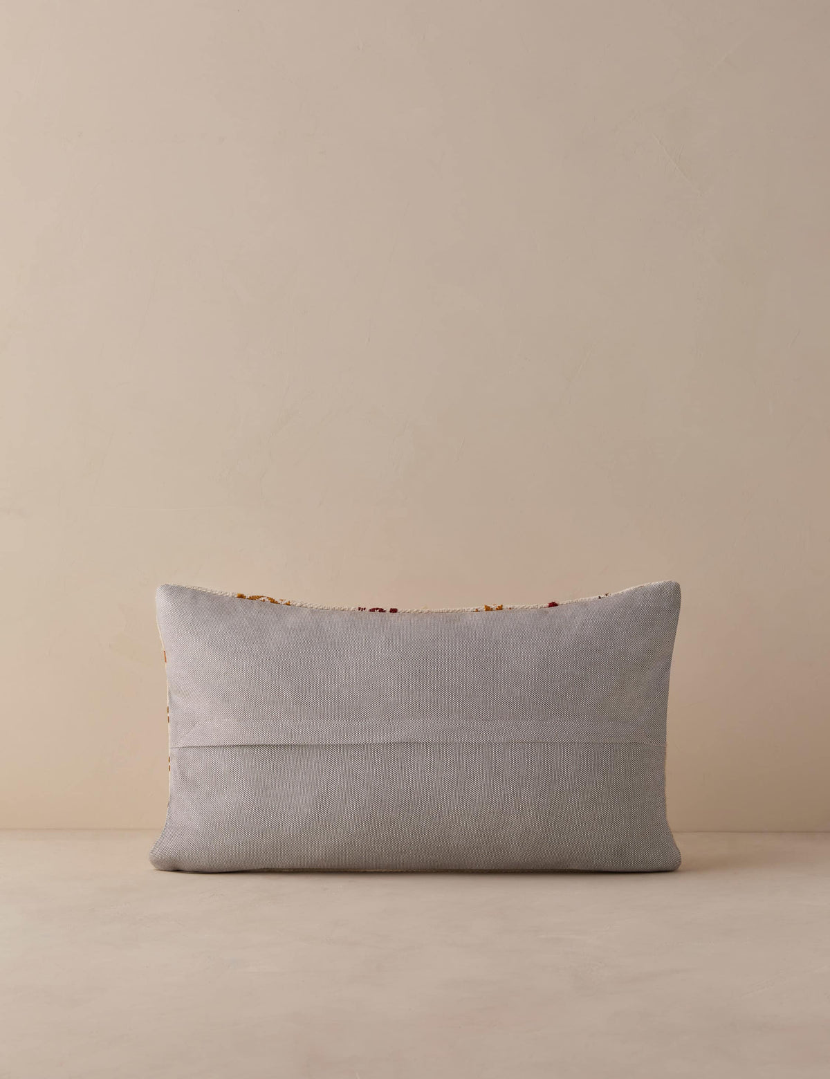 Vintage Lumbar Pillow No. 330, 12" x 20"