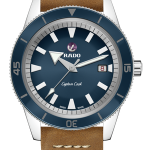 Rado Captain Cook Blue Dial Men 42mm