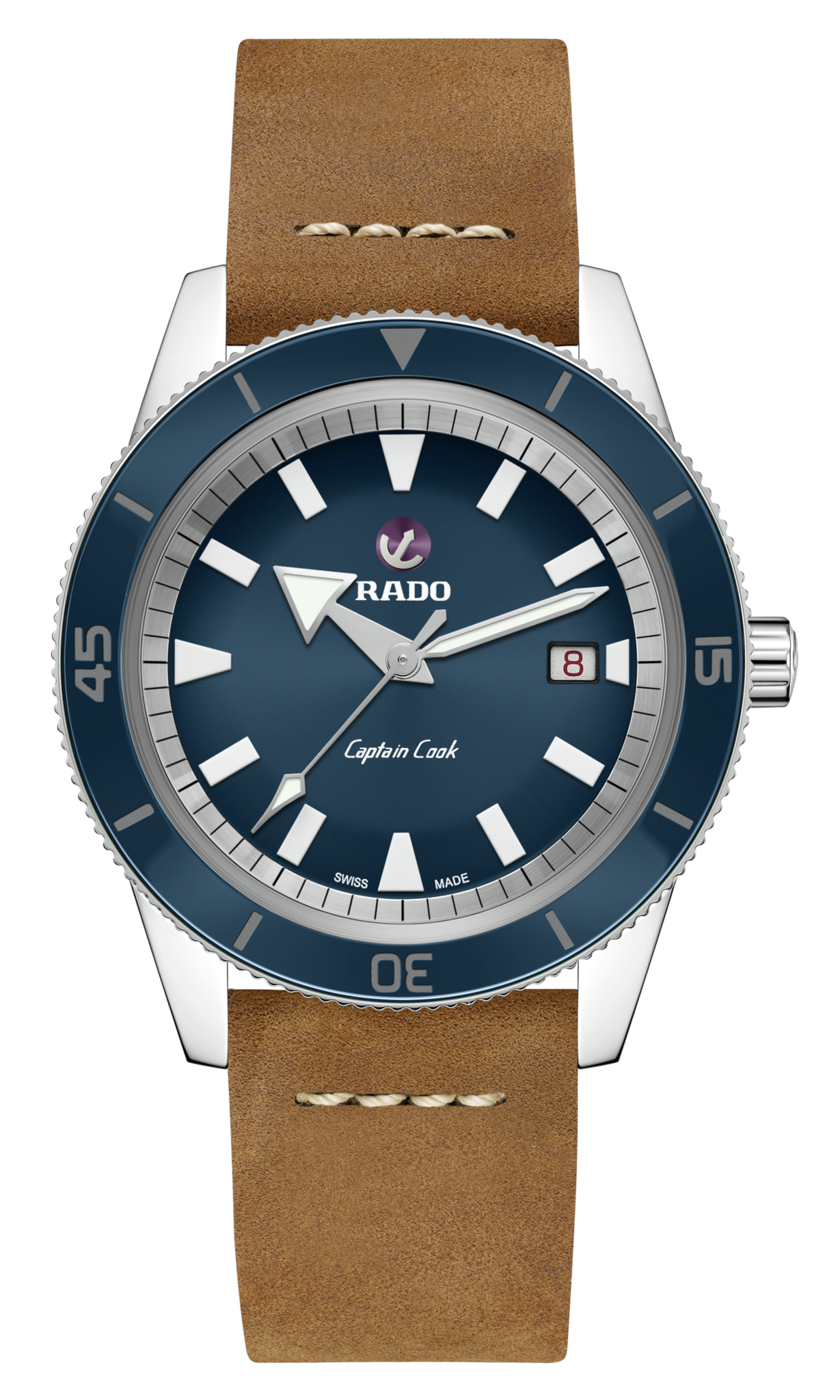 Rado Captain Cook Blue Dial Men 42mm