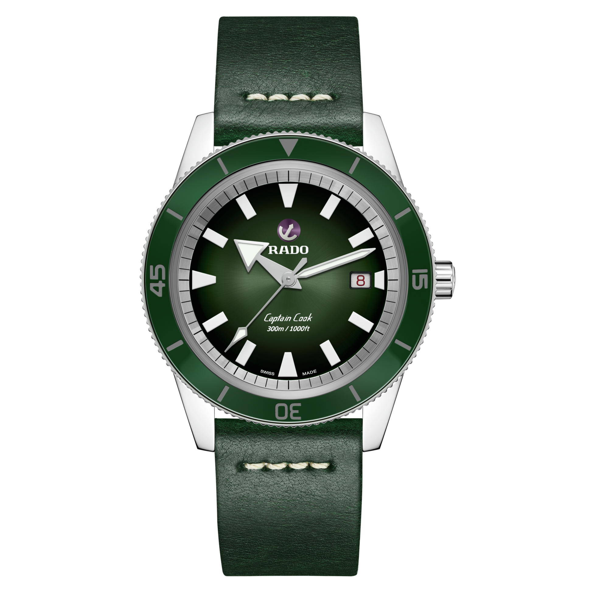 Rado Captain Cook Green Dial Men 42mm