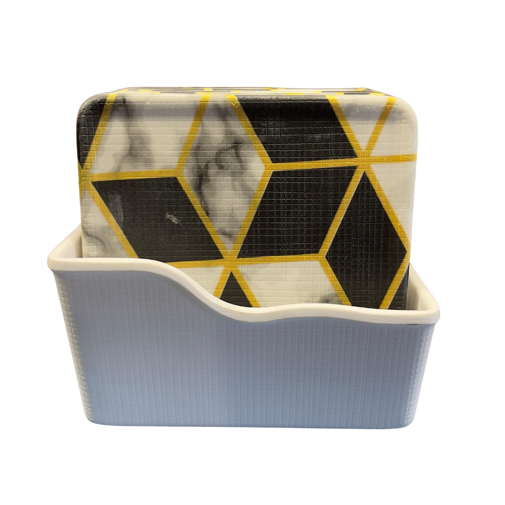 Terraware Melamine Square Coaster | 6 Pcs