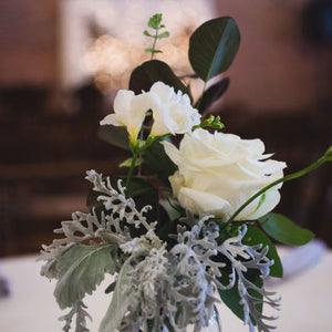Romantic Ivory and Sage Rustic Wedding
