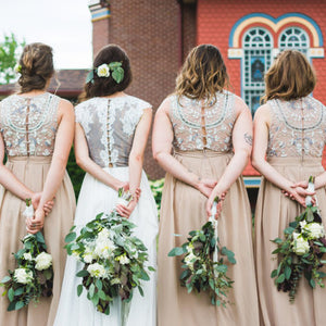 Romantic Ivory and Sage Rustic Wedding