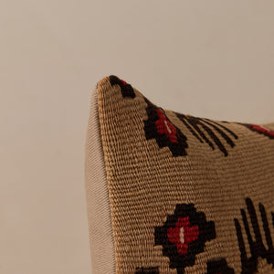 Vintage Lumbar Pillow No. 353, 12" x 20"