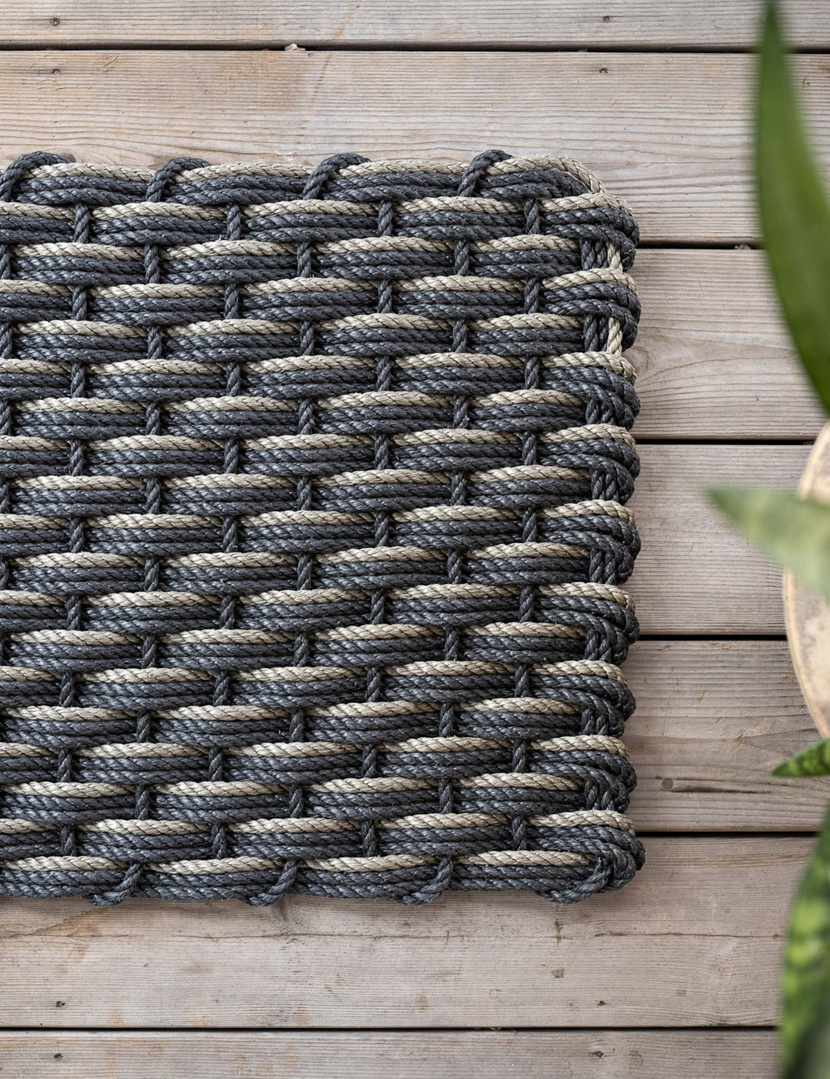 Two Tone Doormat by The Rope Co.
