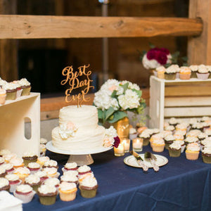 Rustic Chic with a Pop of Burgundy Wedding