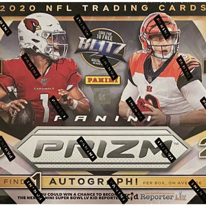 2020 Panini Prizm Football Target Mega Box 20 ct. (Pink Prizms)