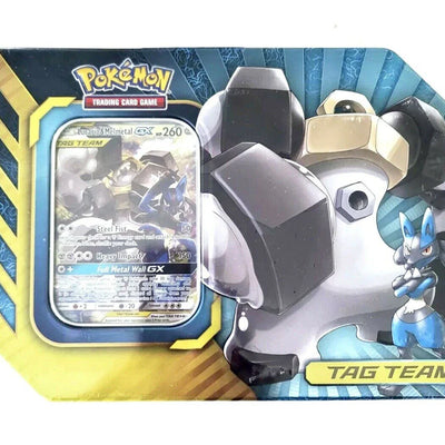 2019 Pokemon TCG Power Partnership Tin Lucario & Melmetal GX