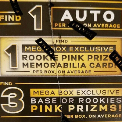 2020 Panini Prizm Football Target Mega Box 20 ct. (Pink Prizms)