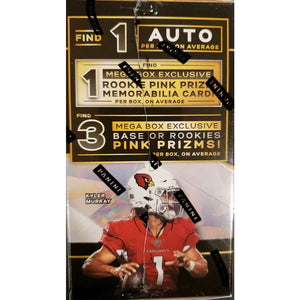2020 Panini Prizm Football Target Mega Box 2x Lot 20 ct. (Pink Prizms)