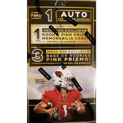2020 Panini Prizm Football Target Mega Box 2x Lot 20 ct. (Pink Prizms)