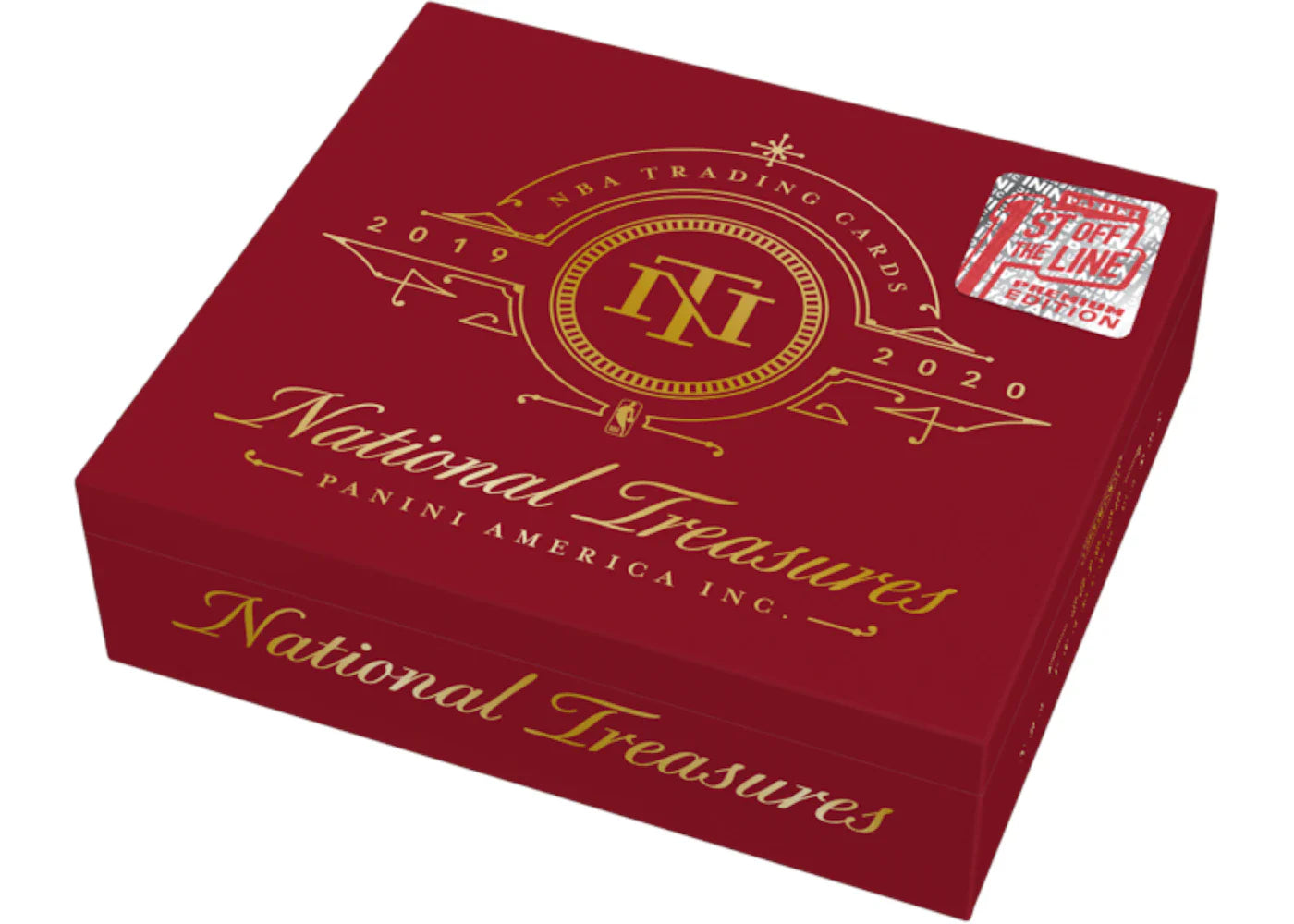 2019-20 Panini National Treasures Basketball 1st Off The Line Box